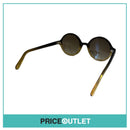Round Yellow & Brown Sunglasses RRP £325