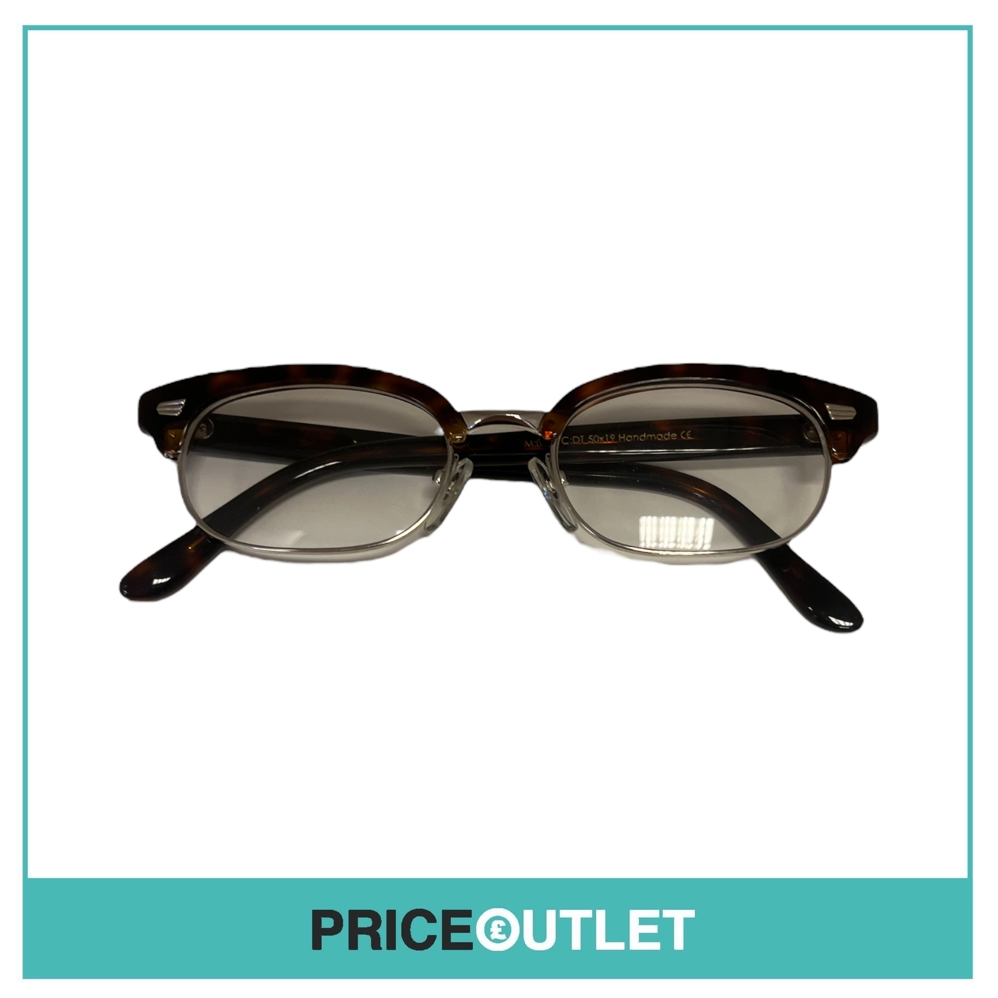 Clear Lens Tortoiseshell Print Frame Glasses RRP £325 (1)