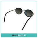 Black & Silver Round Sunglasses RRP £325