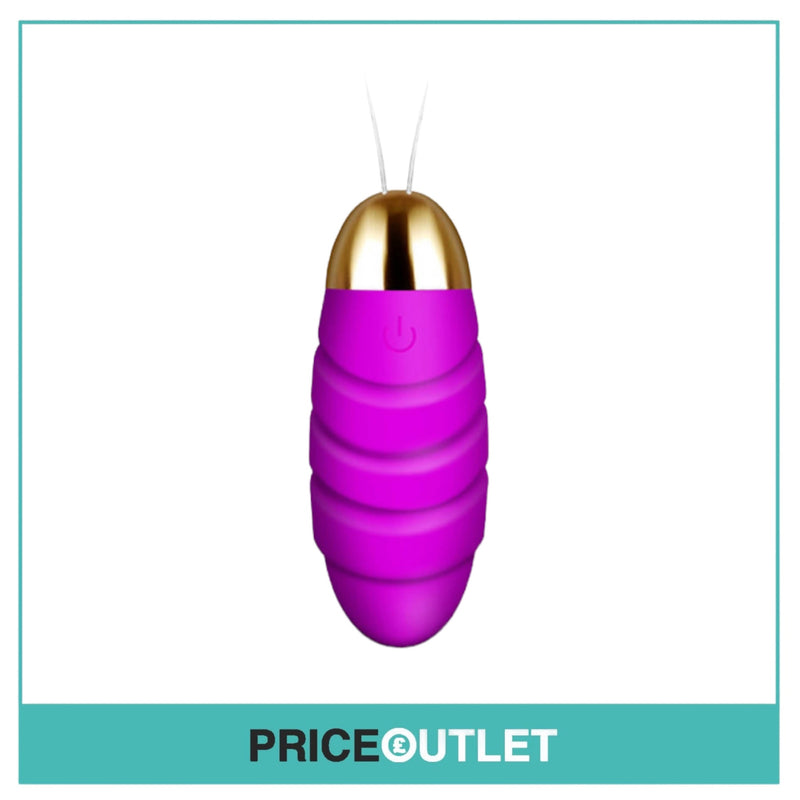 Wireless Smart Phone APP Bluetooth Remote Control Love Egg Vibrator - Purple