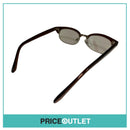 Clear Lens Brown Trim Glasses RRP £325