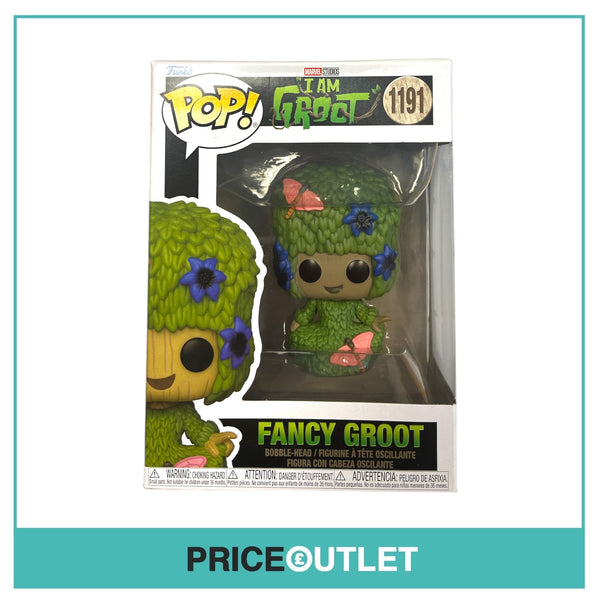 Funko - Marvel - I Am Groot - Fancy Groot #1191 (Damaged)