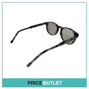Clear Lens Grey & Black Tortoiseshell Print Glasses RRP £325
