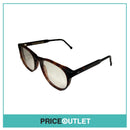 Clear Lens Matte Tortoiseshell Print Glasses RRP £325