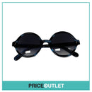 Blue Tortoiseshell Print Round Sunglasses RRP £325