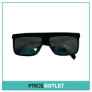 Reflective Lens Black Frame sunglasses RRP £325