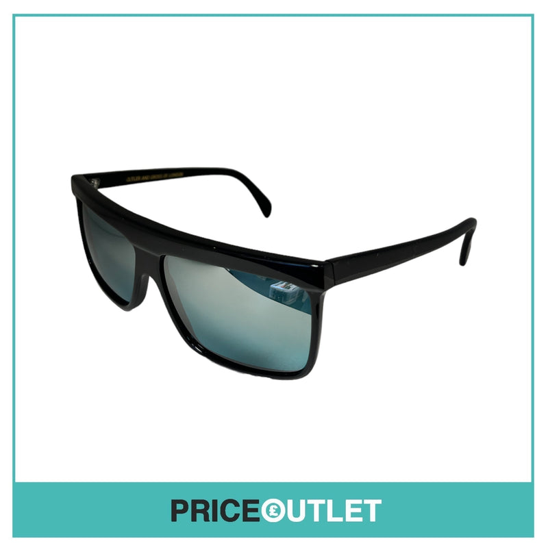 Cutler & Gross - Reflective Lens Black Frame sunglasses RRP £325