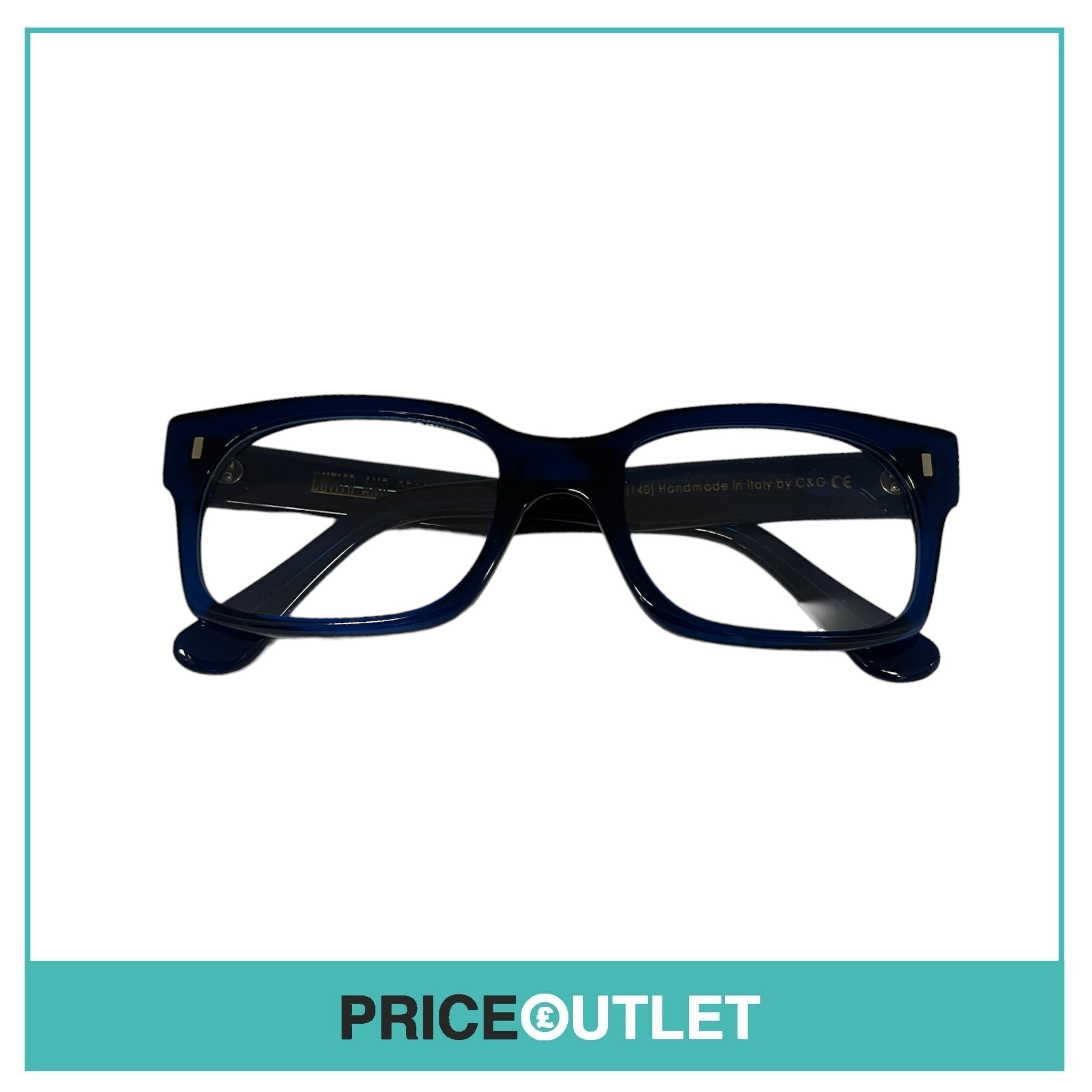 Clear Lens Blue Frame Glasses RRP £325 (3)