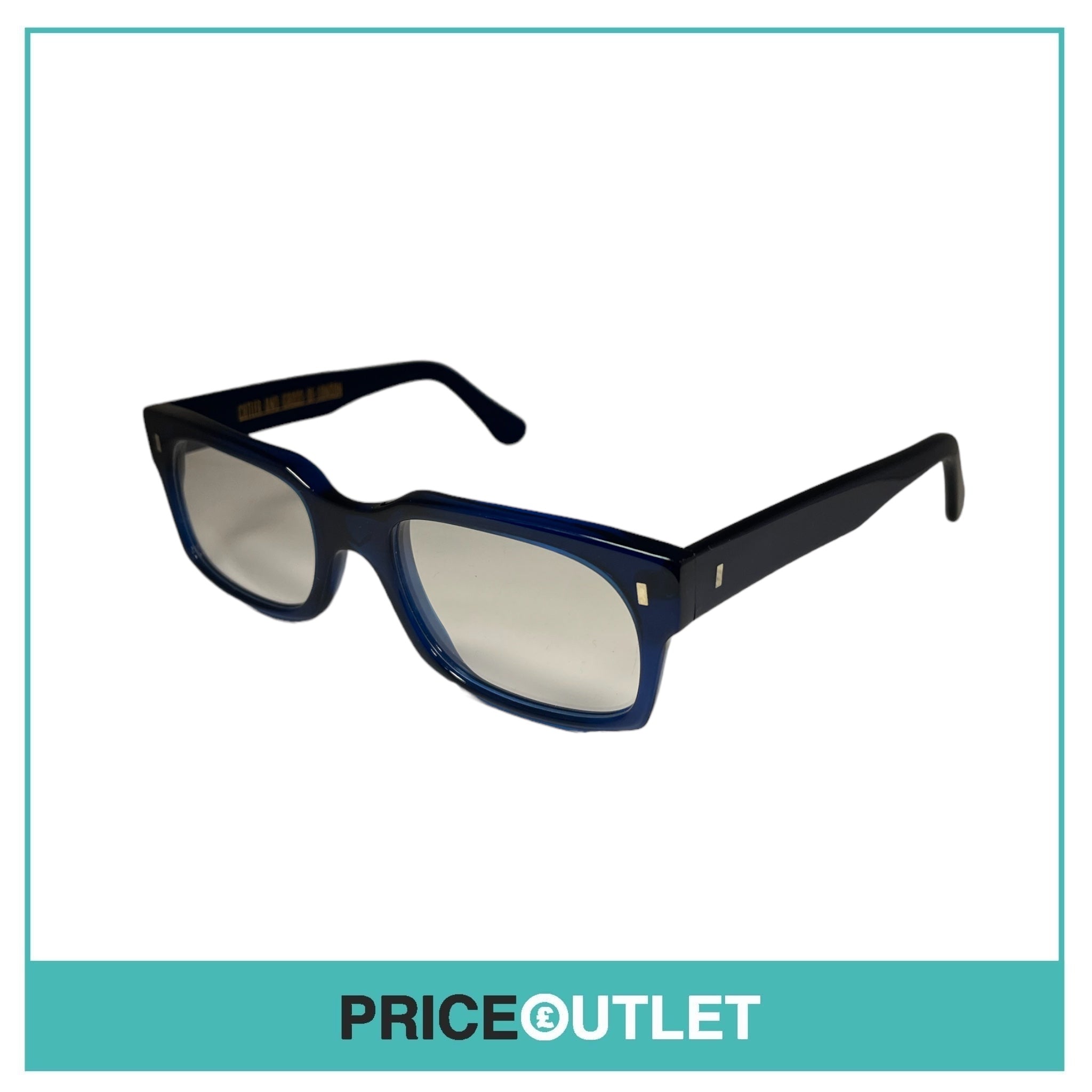 Clear Lens Blue Frame Glasses RRP £325 (3)