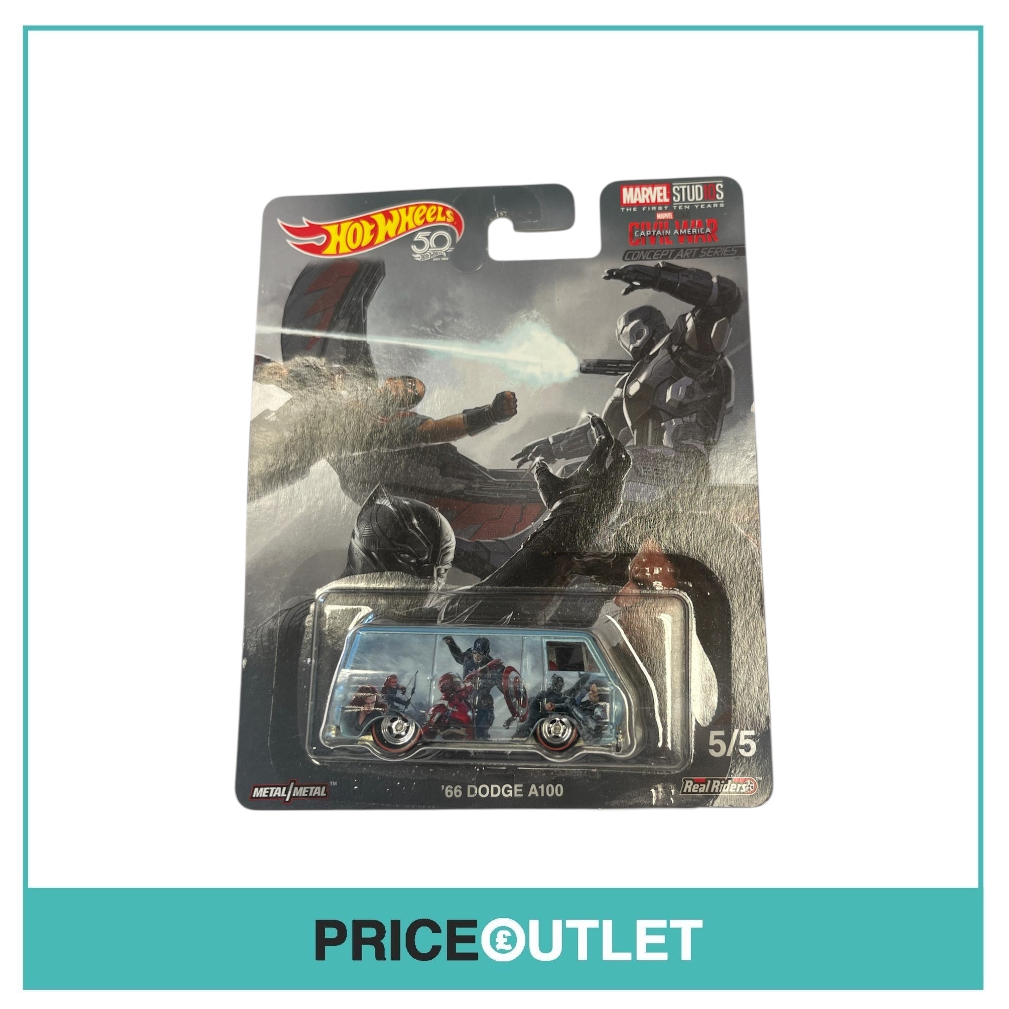 Hot Wheels - Marvel Captain America Civil War Concept Art Series - ‘66 Dodge A100 5/5