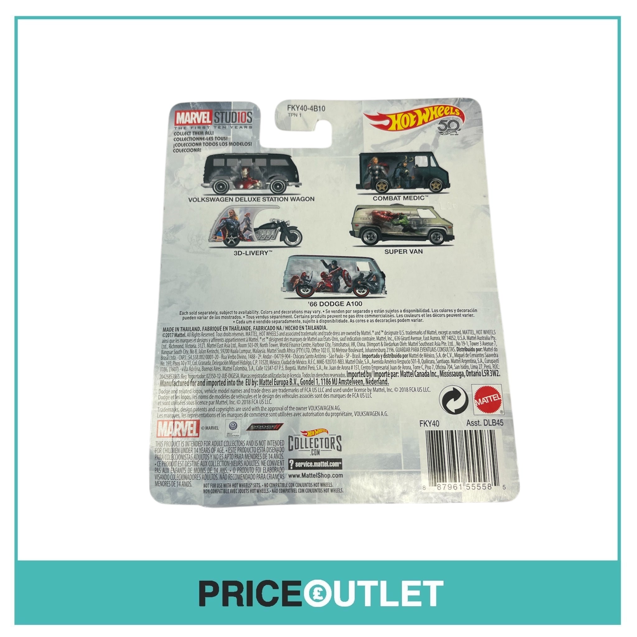 Hot Wheels - Marvel Captain America Civil War Concept Art Series - ‘66 Dodge A100 5/5