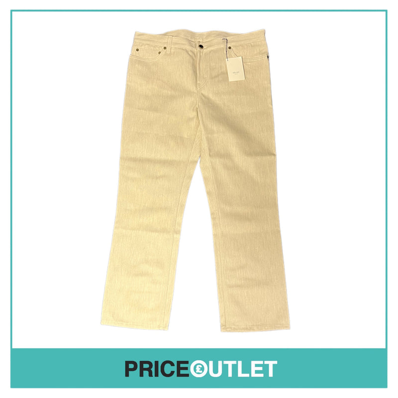 Céline - Ladies Beige Jeans - Size 42 - BRAND NEW WITH TAGS