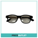 Clear Lens Black & Rose Gold Frame Glasses RRP £325