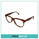 Clear Lens Orange Tortoiseshell Frame Glasses RRP £325