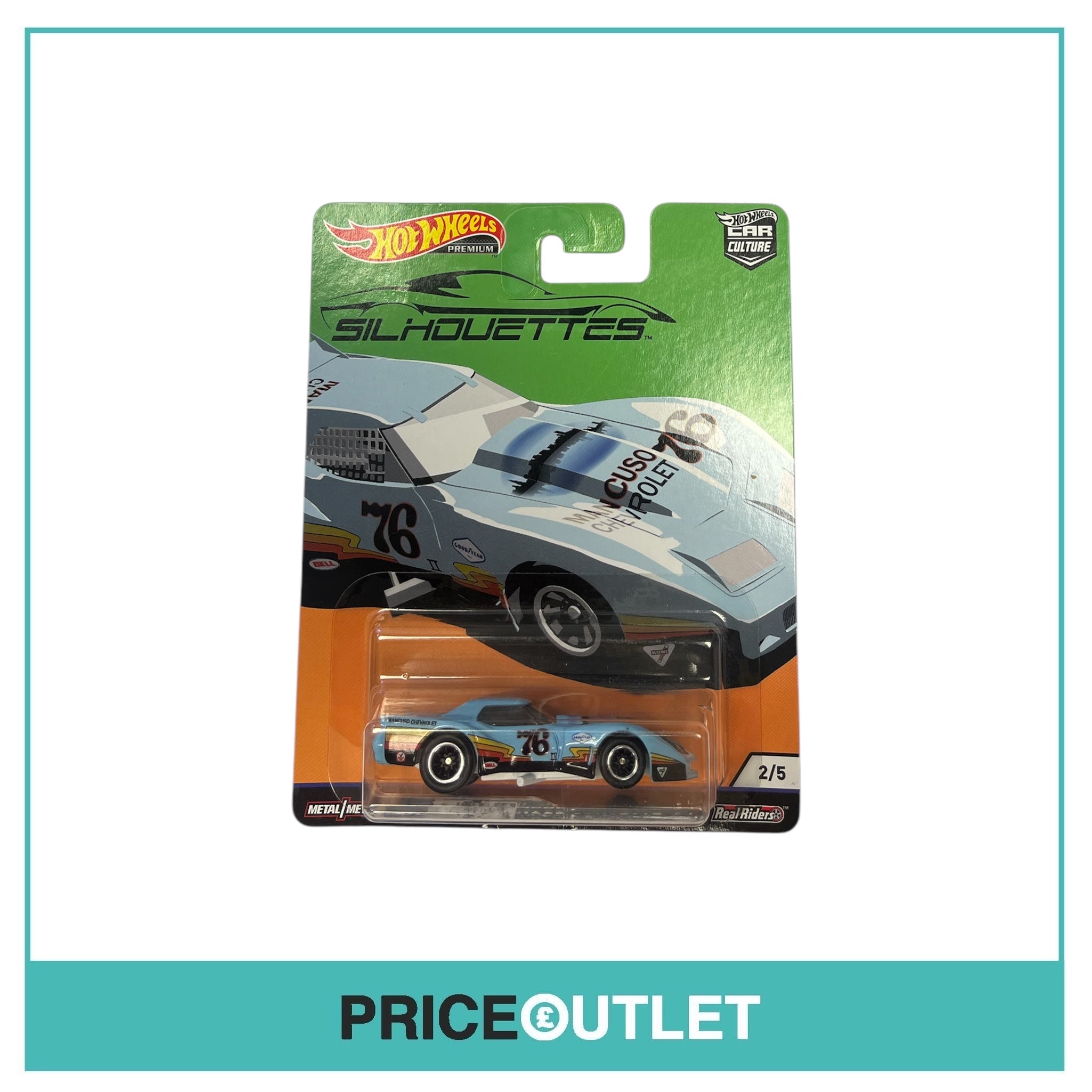 Hot Wheels - Silhouettes - ‘76 Greenwood Corvette 2/5