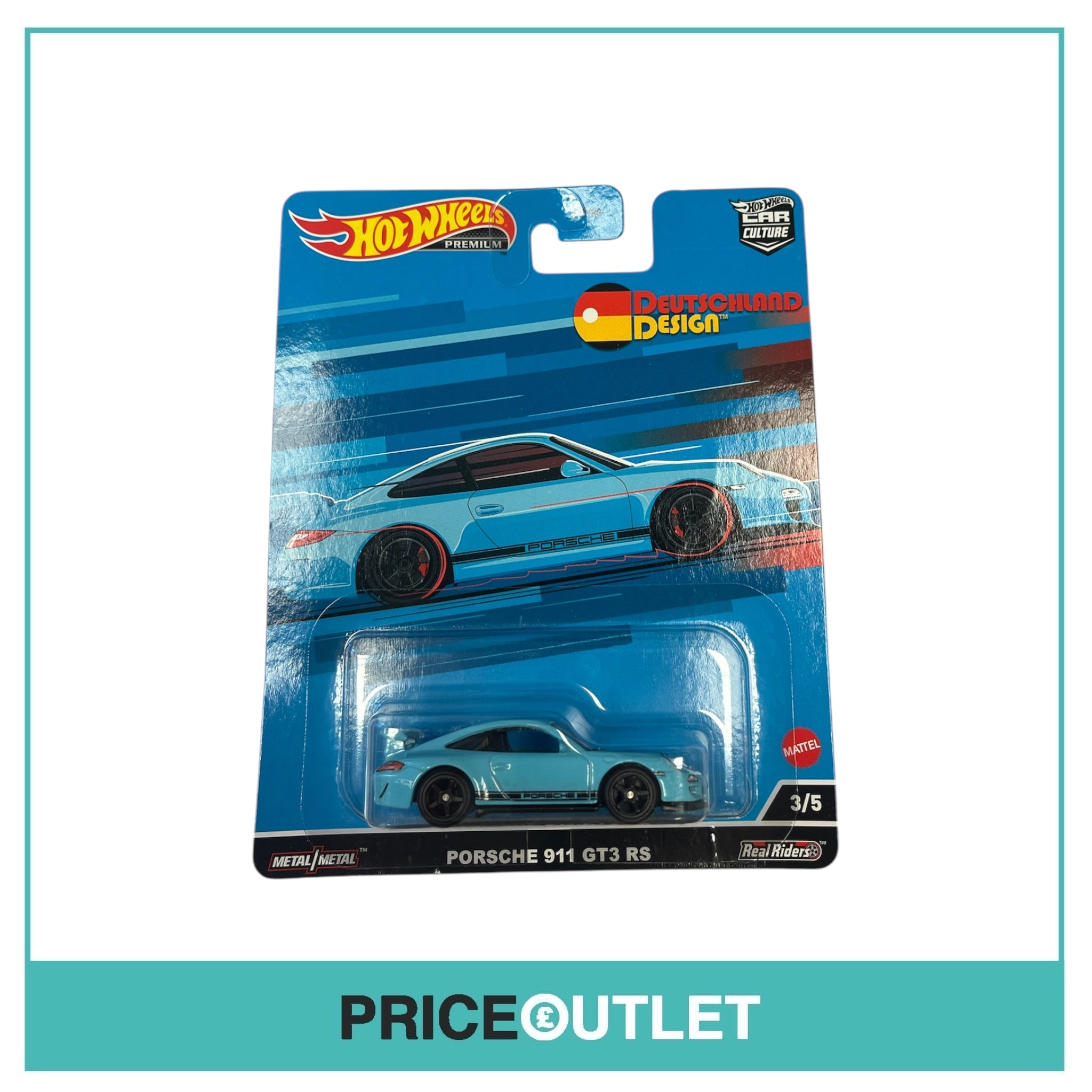 Hot Wheels - Deutschland Design - Porsche 911 GT3 RS 3/5