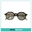 Clear Lens Brown & White Frame Glasses RRP £325