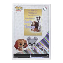 Funko lady and the tramp back image