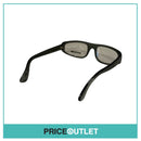 Clear Lens Dark Grey Frame Glasses RRP £325