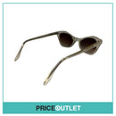 Gold Glitter Frame Sunglasses RRP £325