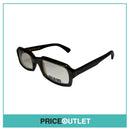 Clear Lens Black Patterned Glasses RRP £325 (2)