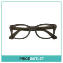 Clear Lens Black & Beige Patterned Glasses RRP £325