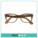 Clear Lens Beige Clear Frame Glasses RRP £325