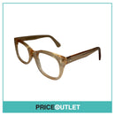 Clear Lens Beige Clear Frame Glasses RRP £325