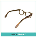 Clear Lens Beige Clear Frame Glasses RRP £325