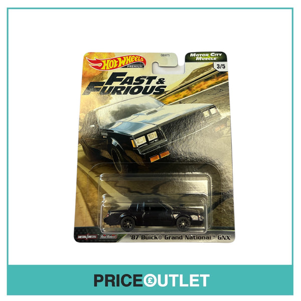 Hot Wheels - Motor City Muscle - Fast & Furious - ‘87 Buick Grand National GNX 3/5