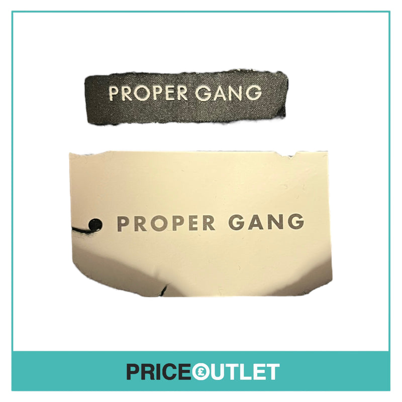 Proper Gang - Long Sleeve Polo - Size S - BRAND NEW WITH TAGS