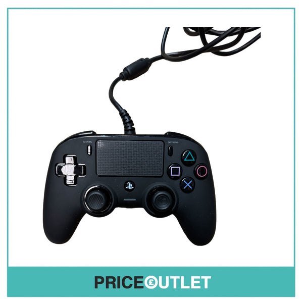 Nacon Wired Compact Controller - Black - PS4 - Loose/Parts Unchecked Returns
