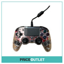 Nacon Wired Compact Controller - Clear Red - PS4 - Loose/Parts