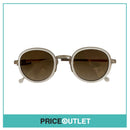 White And Gold Frame Sunglasses RRP £325