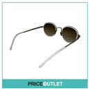 White And Gold Frame Sunglasses RRP £325