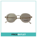 Clear Lens Gold And White Frame Glasses RRP £325