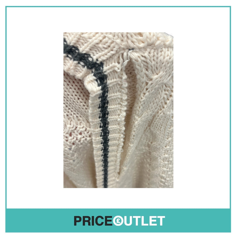 Taylor Swift - Folklore Album Cream Cardigan (Size MD/LG) (Damaged)
