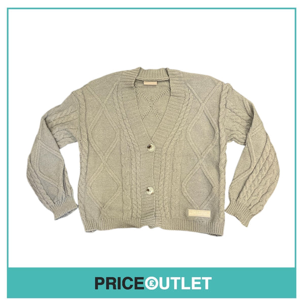 Taylor Swift - The Tortured Poets Department - Grey Cardigan (Size MD/LG) (Damaged)