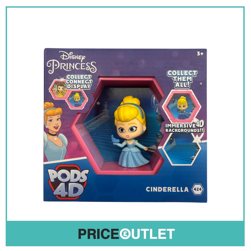Wow Stuff! - Disney Princess - Pods 4D - Cinderella - BRAND NEW & SEALED (Slight Damage)