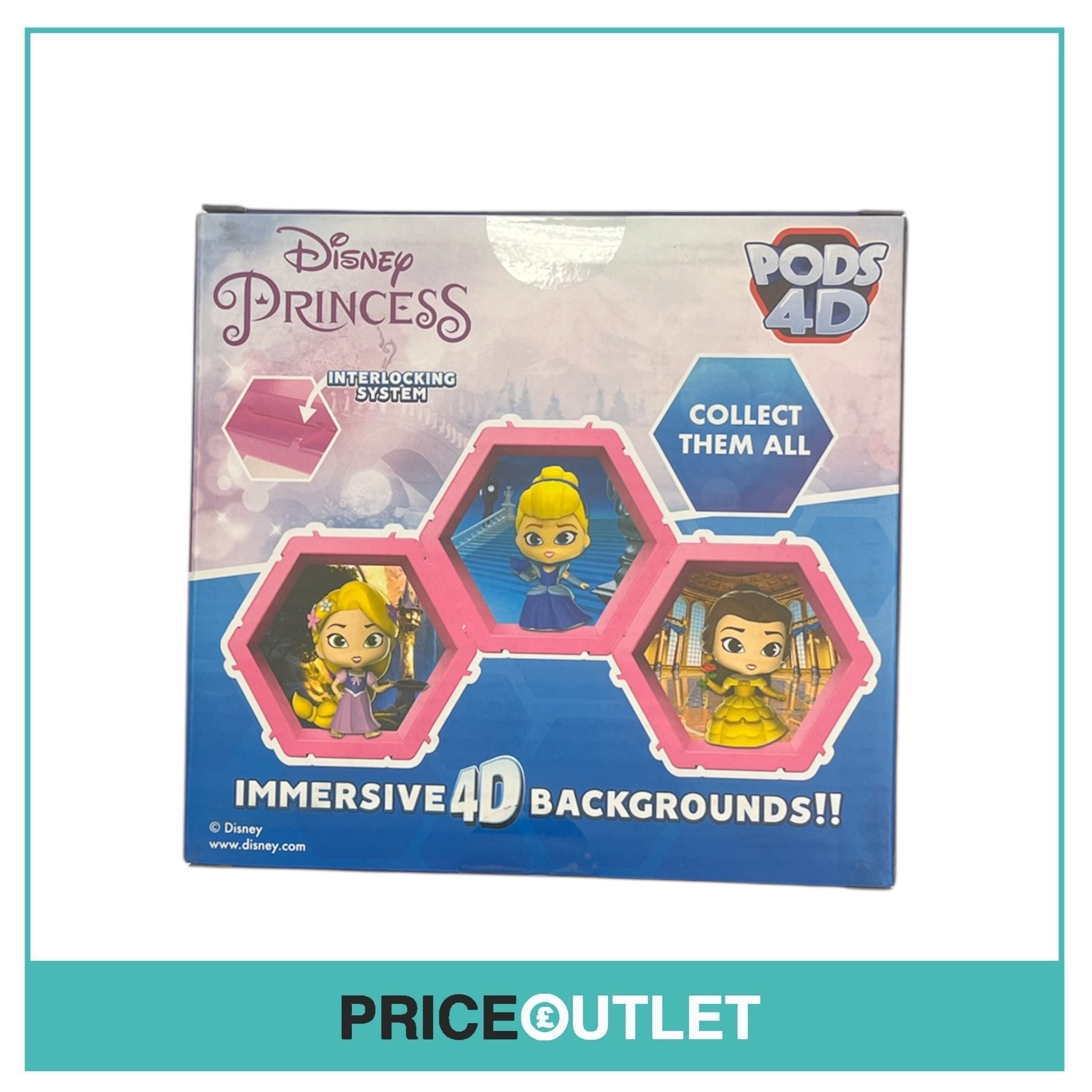 Wow Stuff! - Disney Princess - Pods 4D - Cinderella - BRAND NEW & SEALED (Slight Damage)
