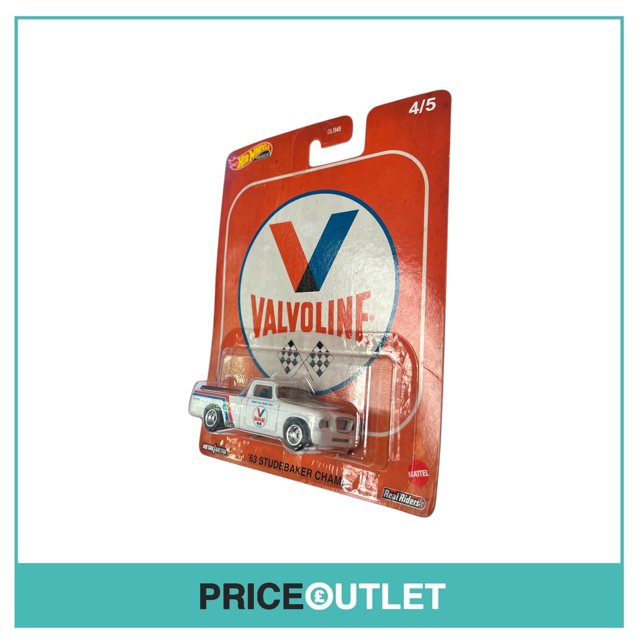 Hot Wheels - Valvoline - ‘63 Studebaker Champ 4/5 - Slight Damage