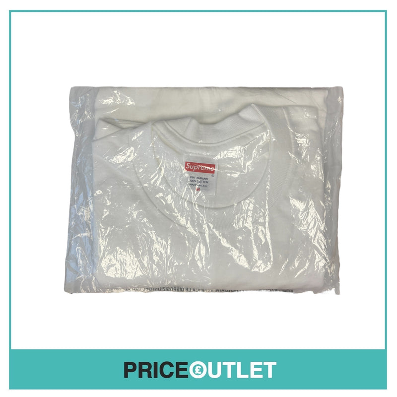 Supreme - Maradona White Tee - Size M - BRAND NEW & SEALED