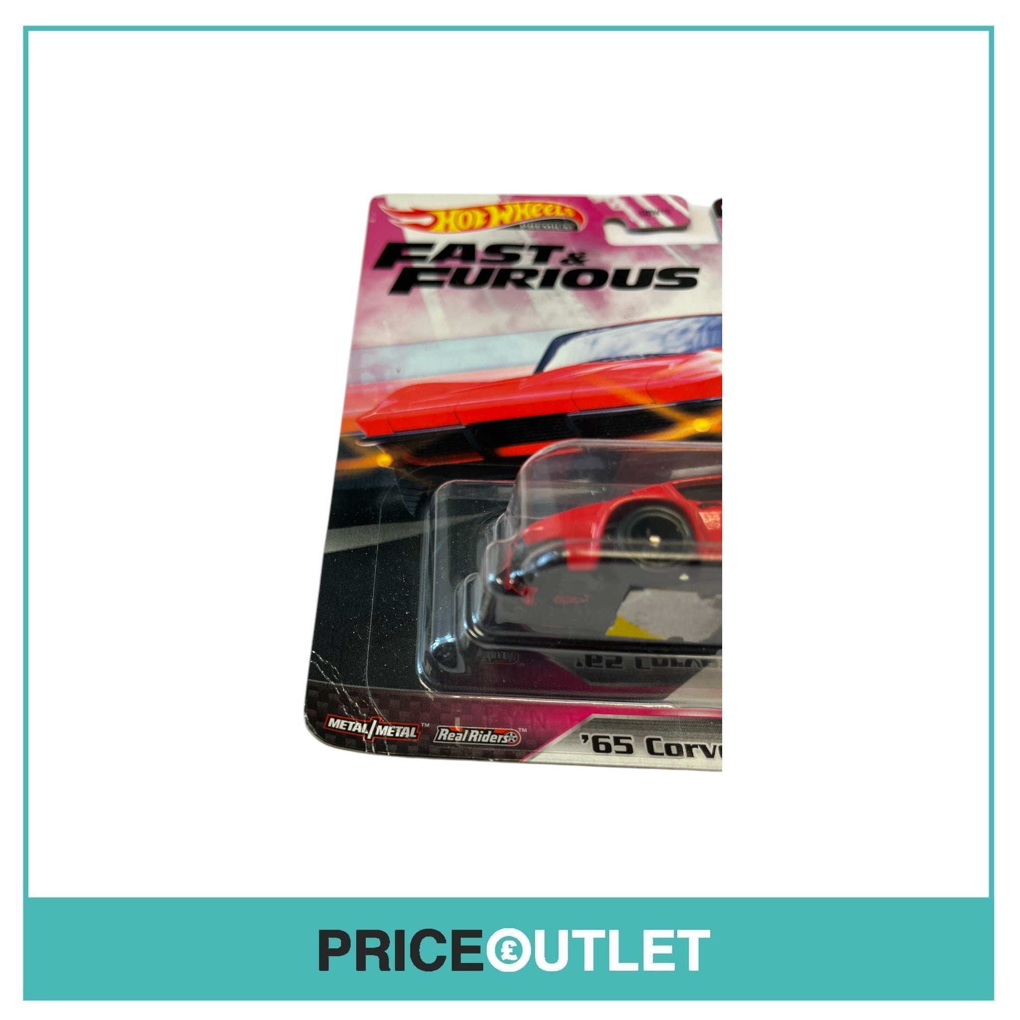 Hot Wheels - Fast & Furious - Quick Shifters - ‘65 Corvette Stingray Coupe 5/5 - Slight Damage