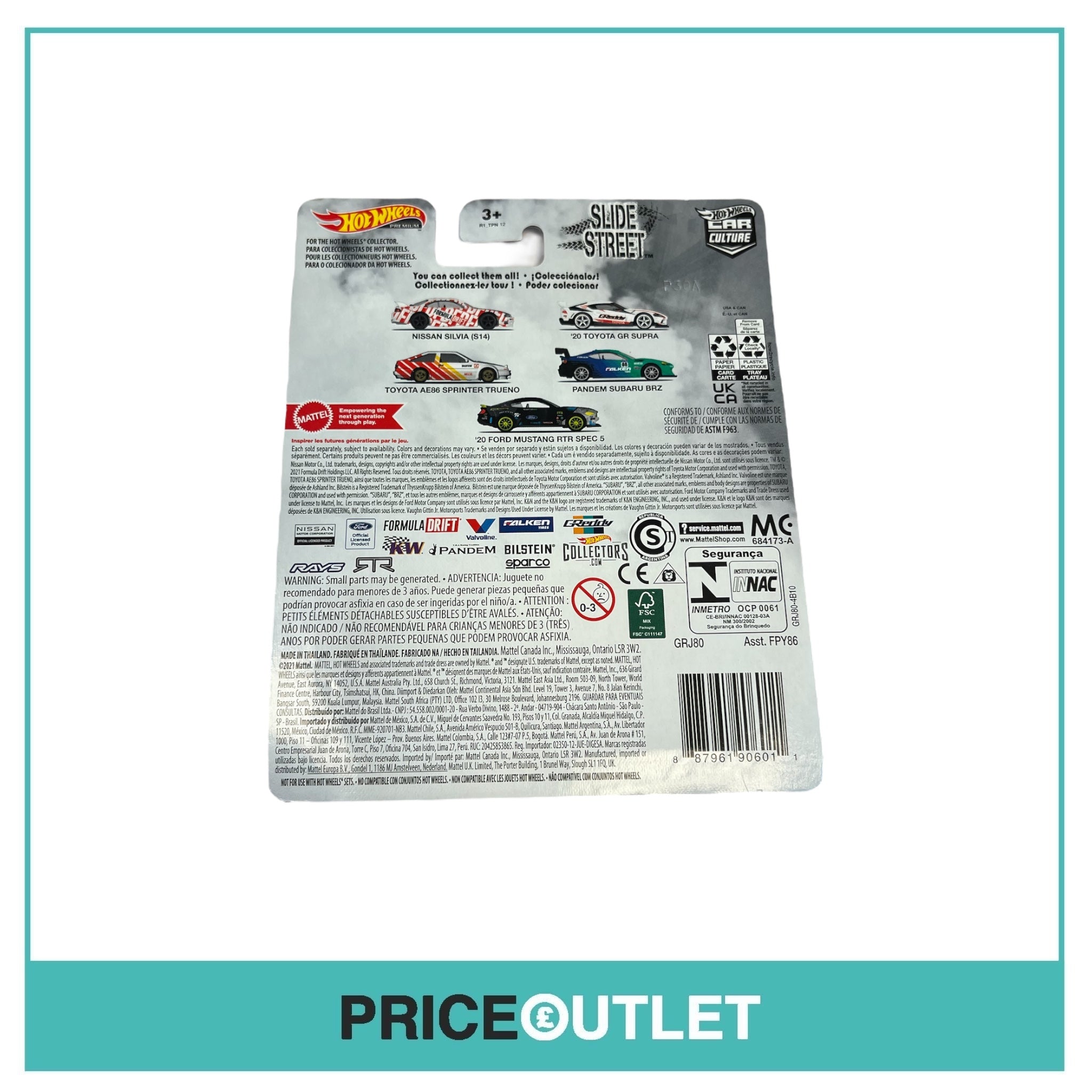 Hot Wheels - Slide Street - ‘20 Ford Mustang RTR Spec 5 5/5