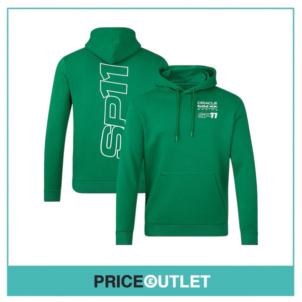 ORACLE RED BULL RACING UNISEX DRIVER SERGIO PEREZ HOODIE - GREEN - 2XL