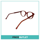 Clear Lens Orange Frame Glasses RRP £325