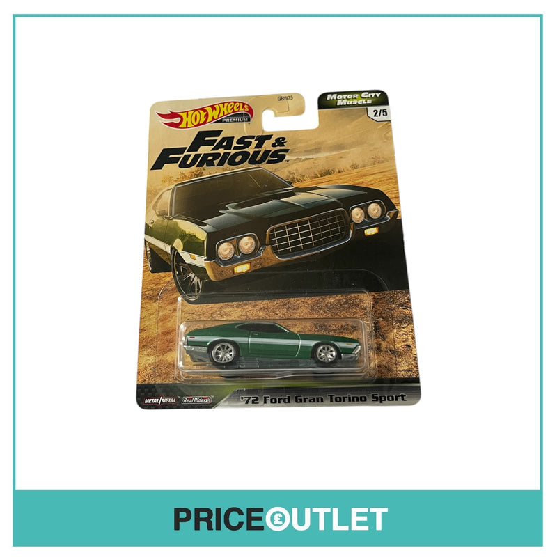 Hot Wheels - Fast & Furious - Motor City Muscle - ‘72 Ford Gran Torino Sport 2/5