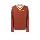 Manors Golf 'the open' V Neck Jumper - Russet - Size XL - BRAND NEW WITH TAGS