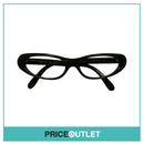 No Lens Black Patterned Frame Glasses RRP £325