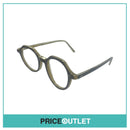 No Lens Cream And Brown Frame Glasses RRP £325